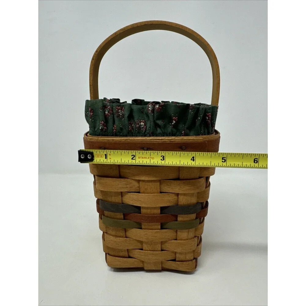 Vintage 1992 Longaberger Shades of Autumn Bittersweet Plastic Protector & Liner